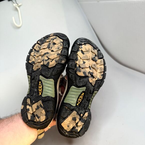 KEEN Newport Hiking Sandals Women’s US 7 Brown Tan Blue Closed Toe EUC - Picture 10 of 16